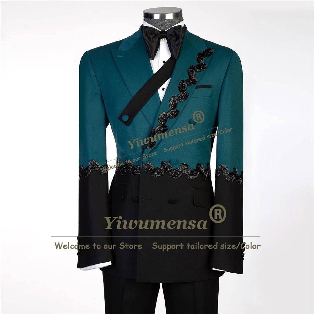 Men Formal Wear Pants - Ensemble 2 pièces pour homme, veste