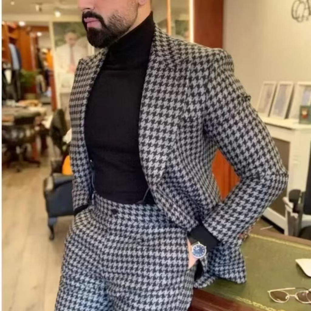 Costume pied-de-poule Vintage  - Men'S Vintage Formal Wear avis et prix