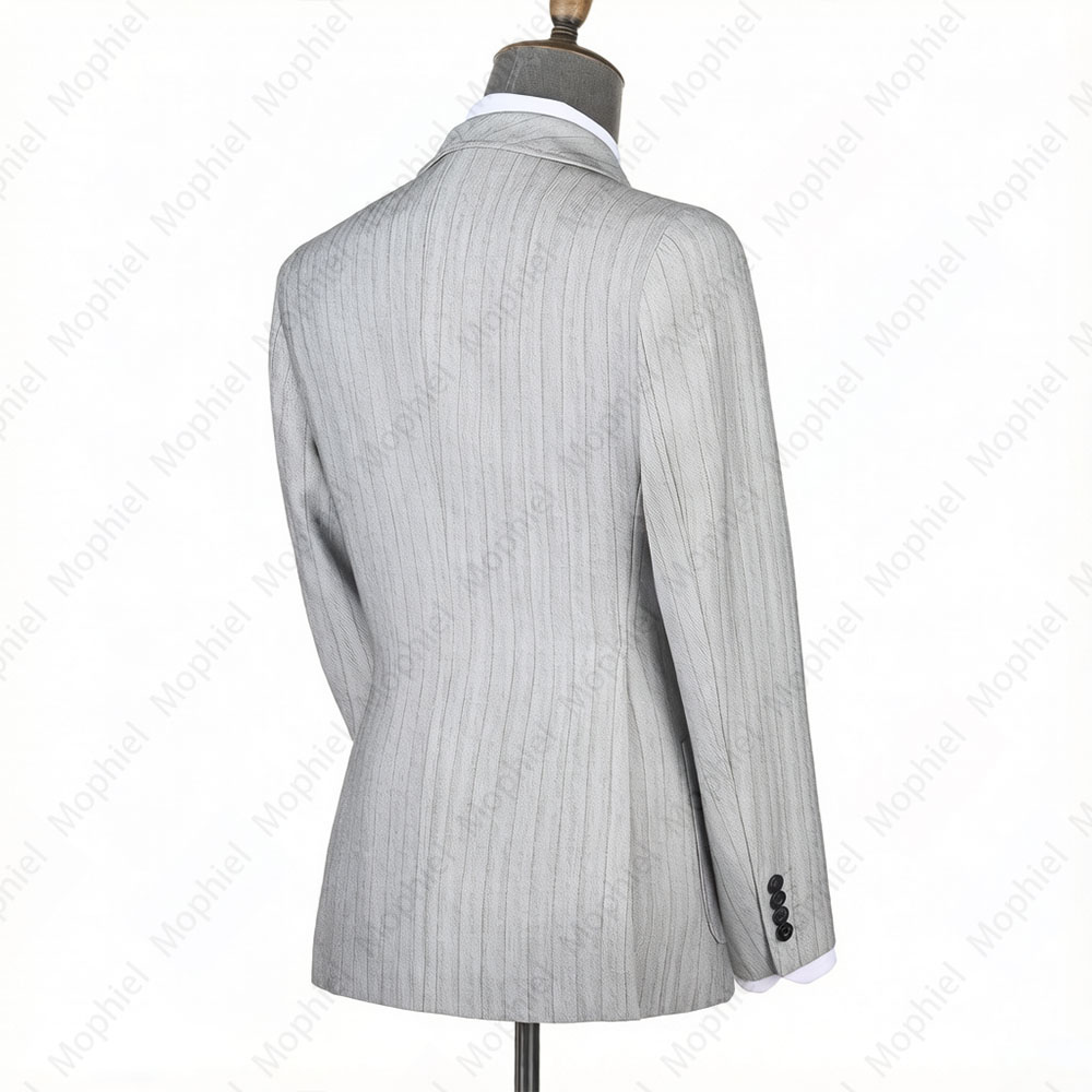Costume homme gris clair Mophi - Men Formal Wear Pants avis et prix
