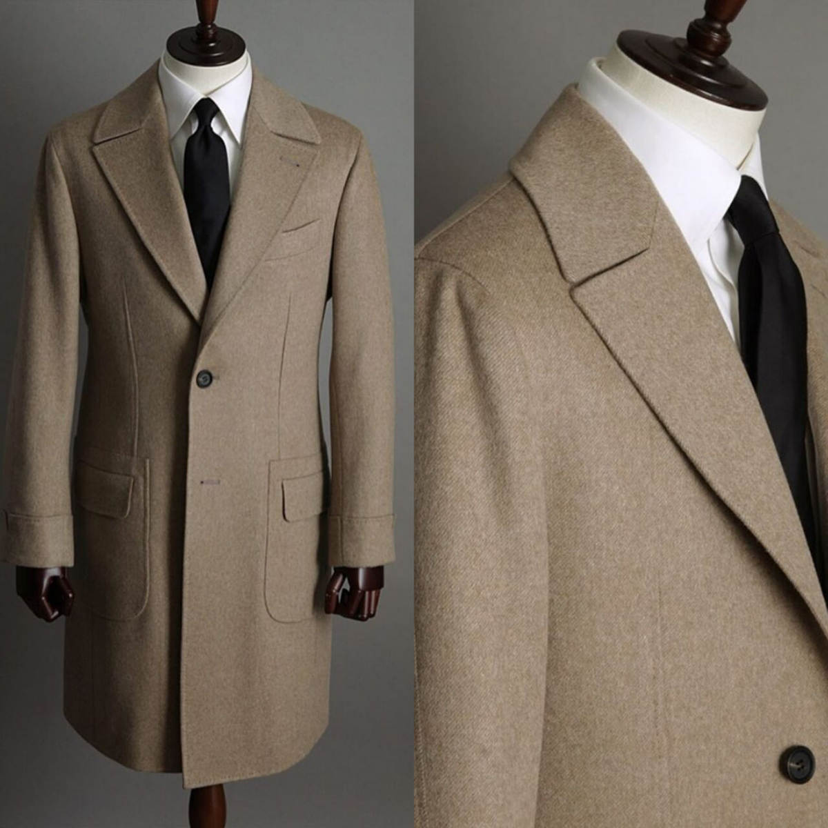 Manteau vintage kaki pour homm - Men'S Vintage Formal Wear avis et prix