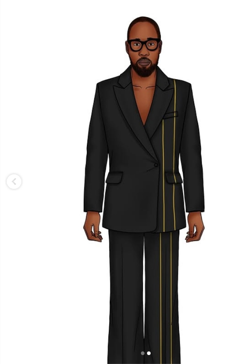 Ensemble de costume noir pour  - Formal Wear For Men Yellow avis et prix