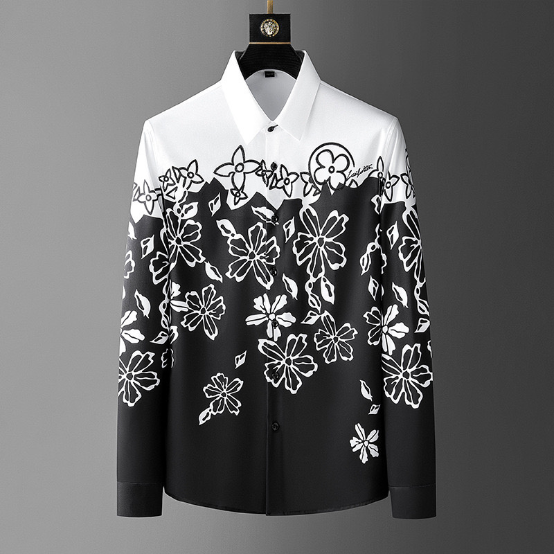 Chemise de luxe à manches long - Men'S Vintage Formal Wear avis et prix