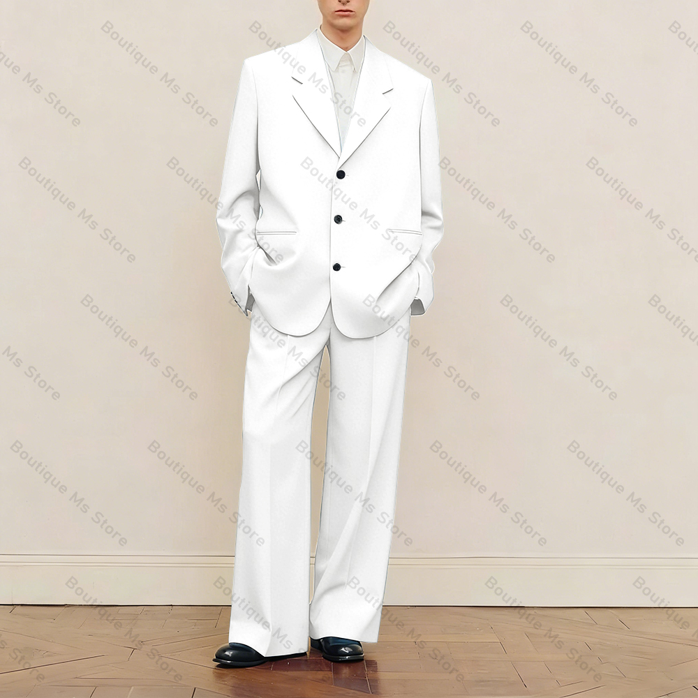 Ensemble de costume surdimensi - Men Formal Wear Pants avis et prix