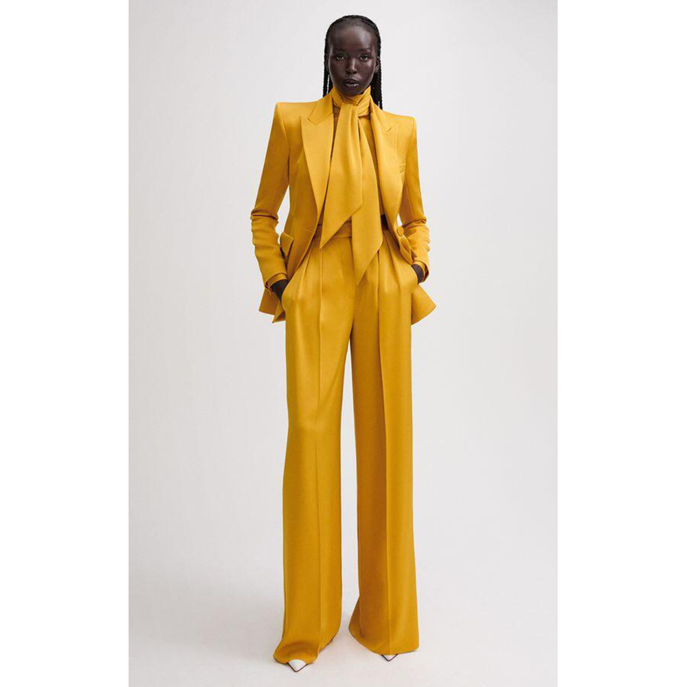 Blazer et pantalon pour femme, - Formal Wear For Men Yellow avis et prix